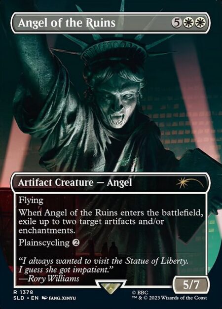 Angel of the Ruins - Flying