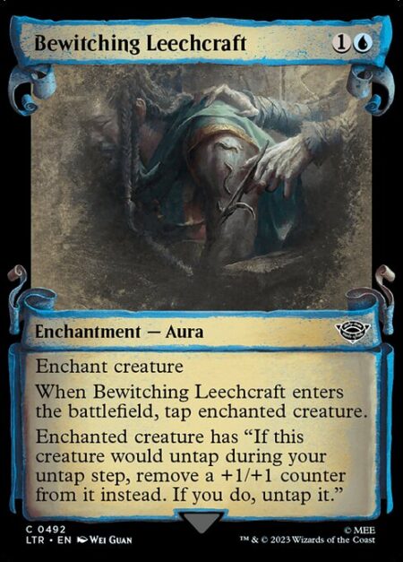 Bewitching Leechcraft - Enchant creature