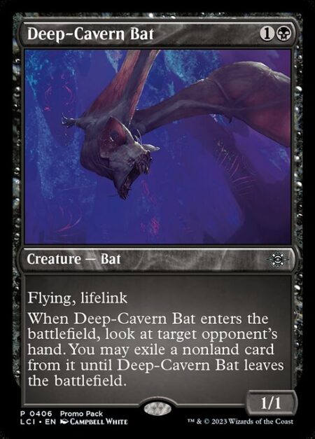 Deep-Cavern Bat - Flying