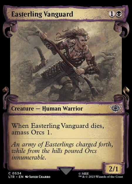 Easterling Vanguard - When Easterling Vanguard dies