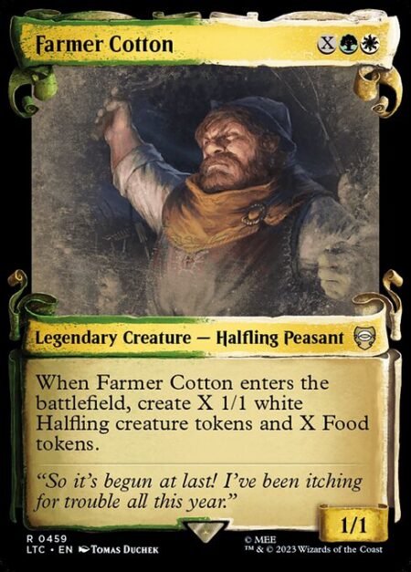 Farmer Cotton - When Farmer Cotton enters