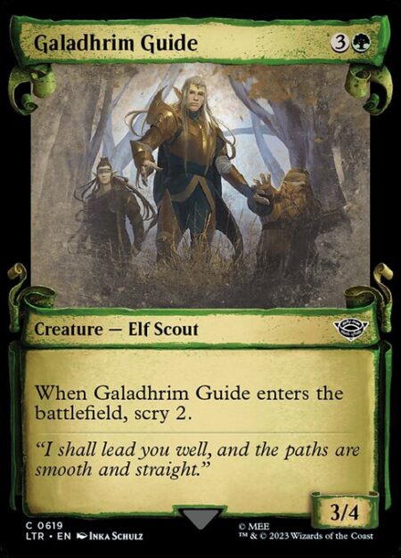 Galadhrim Guide - When Galadhrim Guide enters the battlefield