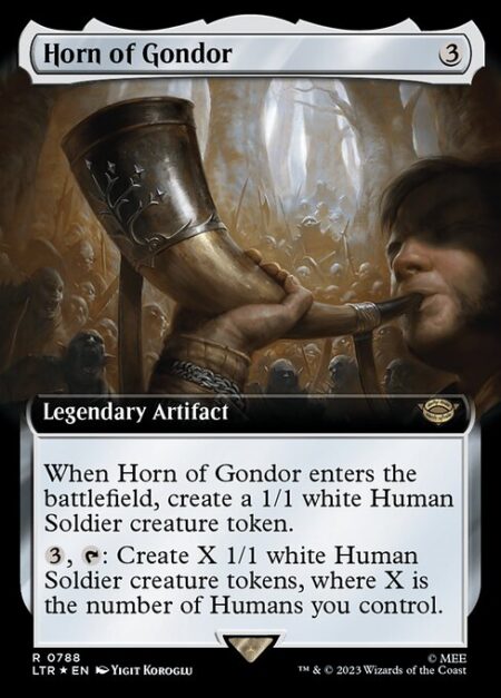 Horn of Gondor - When Horn of Gondor enters