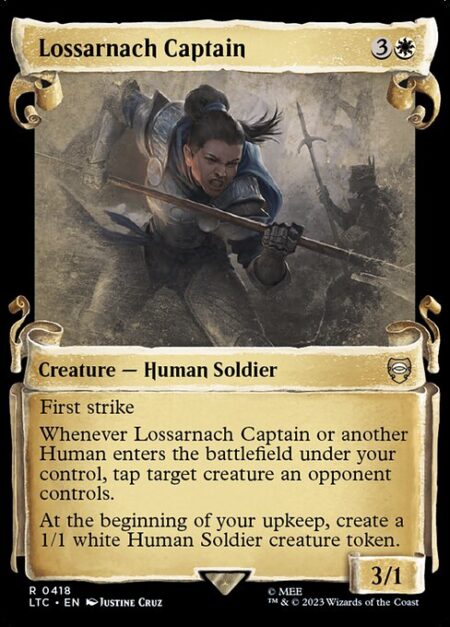 Lossarnach Captain - First strike