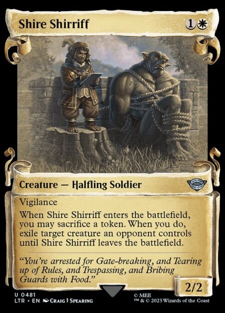 Shire Shirriff - Vigilance