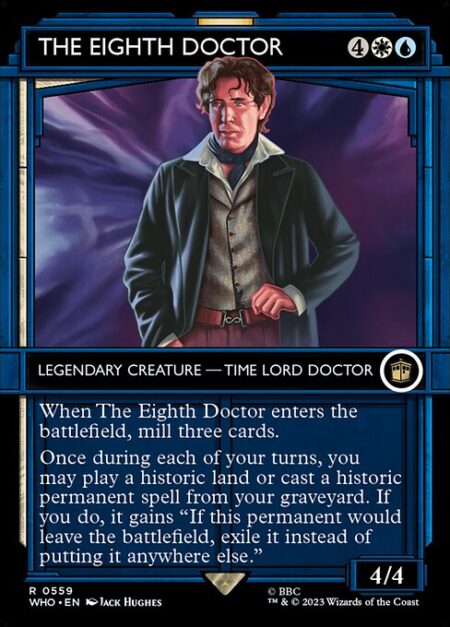 The Eighth Doctor - When The Eighth Doctor enters the battlefield