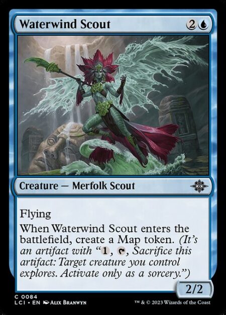 Waterwind Scout - Flying