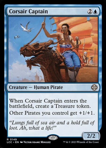 Corsair Captain - When this creature enters