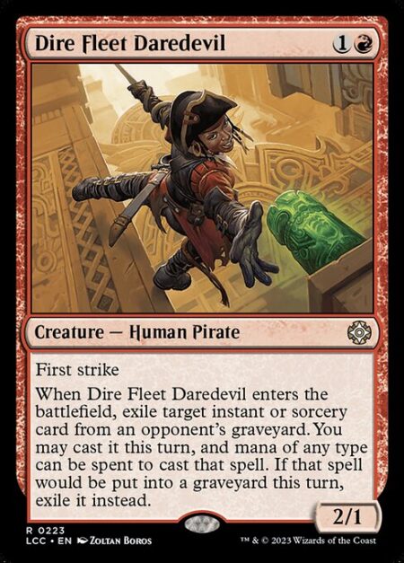 Dire Fleet Daredevil - First strike