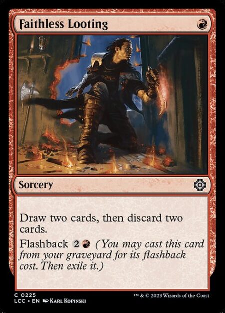 Faithless Looting - Draw two cards