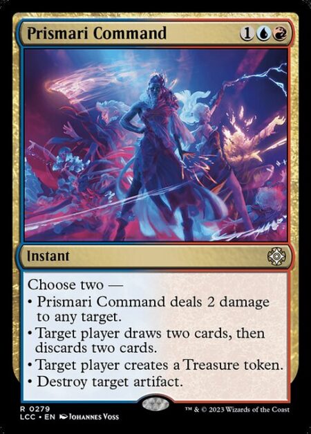 Prismari Command - Choose two —