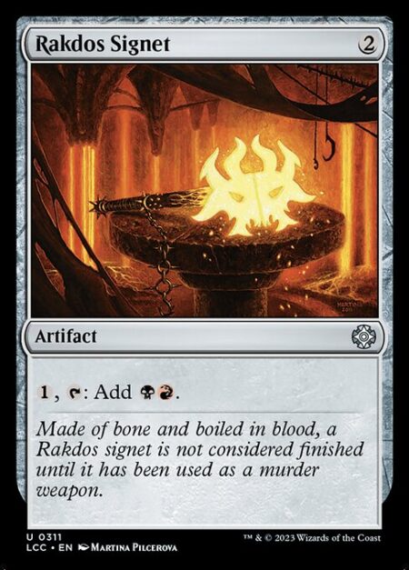 Rakdos Signet - {1}