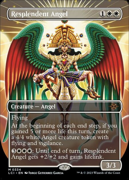 Resplendent Angel - Flying