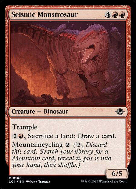 Seismic Monstrosaur - Trample