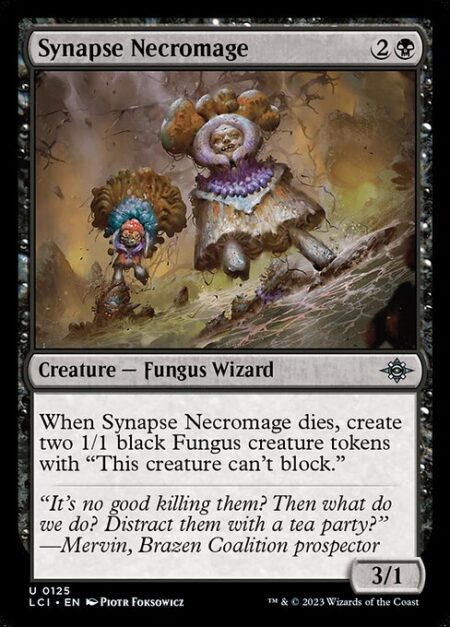 Synapse Necromage - When Synapse Necromage dies