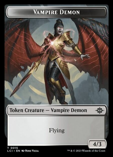 Vampire Demon - Flying