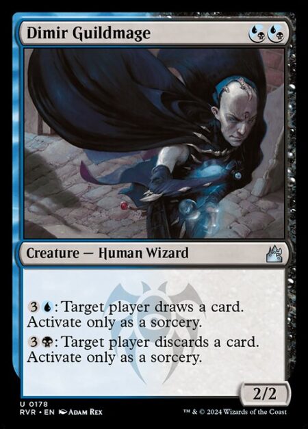 Dimir Guildmage - ({U/B} can be paid with either {U} or {B}.)