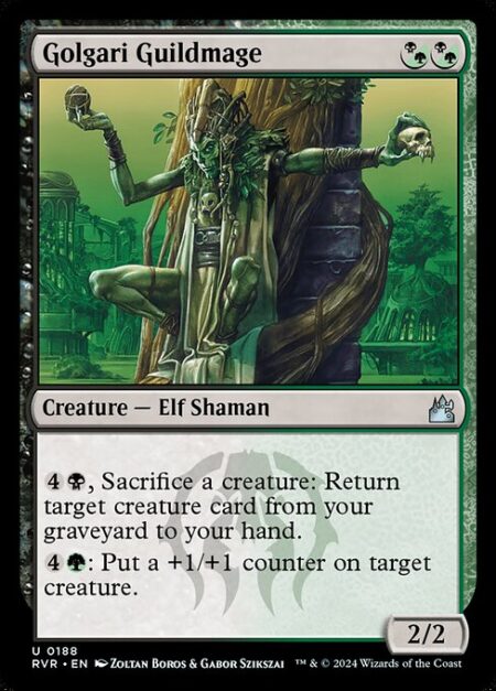 Golgari Guildmage - {4}{B}