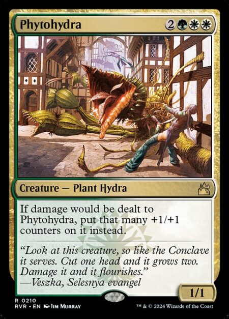 Phytohydra - If damage would be dealt to Phytohydra