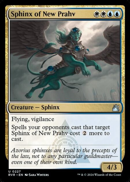 Sphinx of New Prahv - Flying