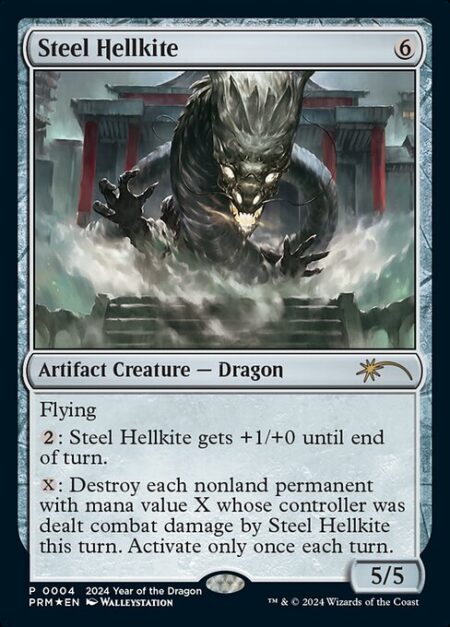 Steel Hellkite - Flying