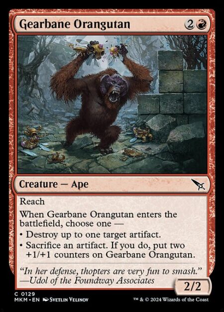 Gearbane Orangutan - Reach