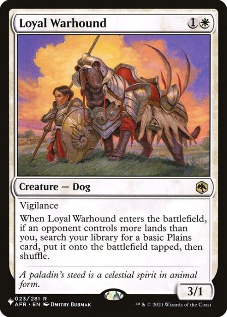 Loyal Warhound - Vigilance