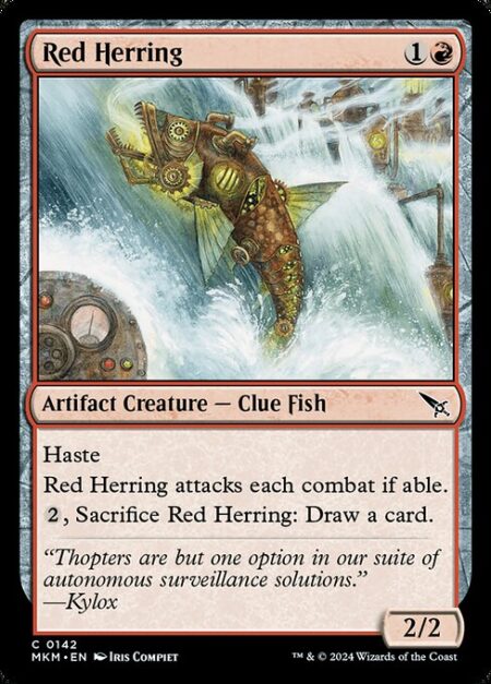 Red Herring - Haste