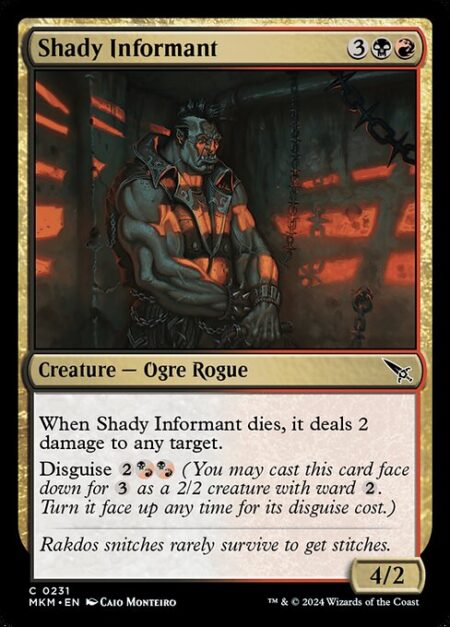 Shady Informant - When Shady Informant dies