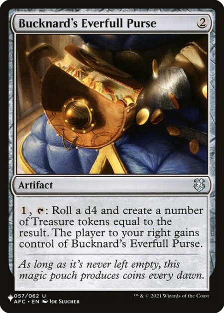 Bucknard's Everfull Purse - {1}