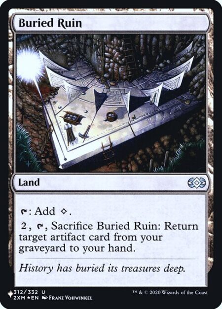 Buried Ruin - {T}: Add {C}.