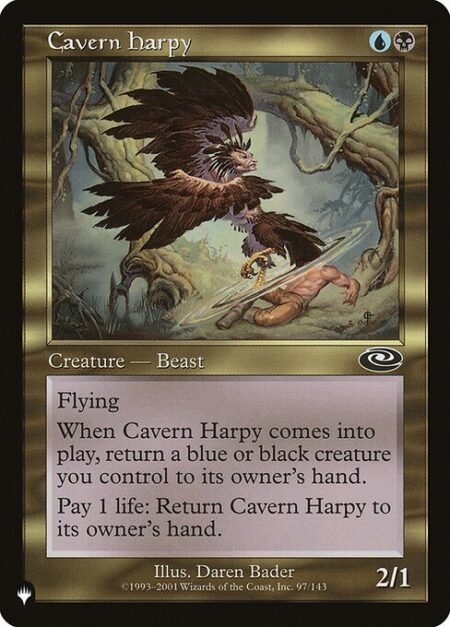 Cavern Harpy - Flying