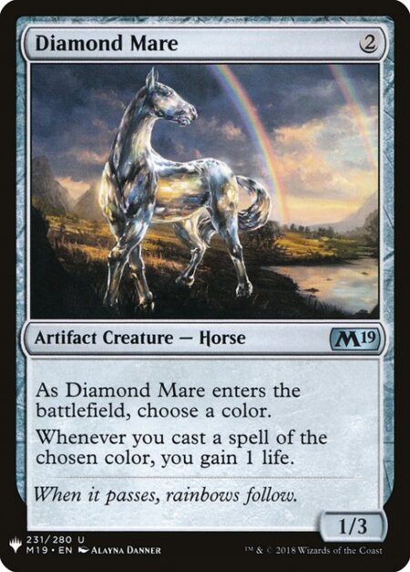 Diamond Mare - As Diamond Mare enters the battlefield