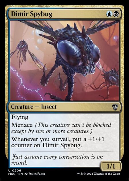 Dimir Spybug - Flying
