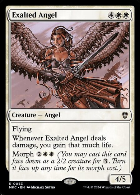 Exalted Angel - Flying