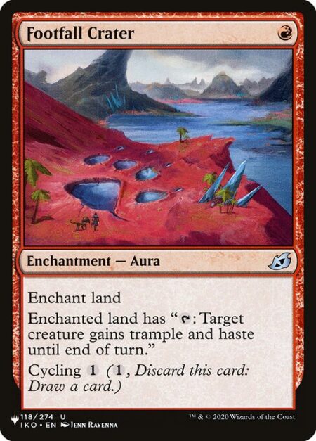 Footfall Crater - Enchant land