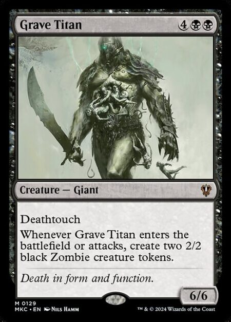 Grave Titan - Deathtouch