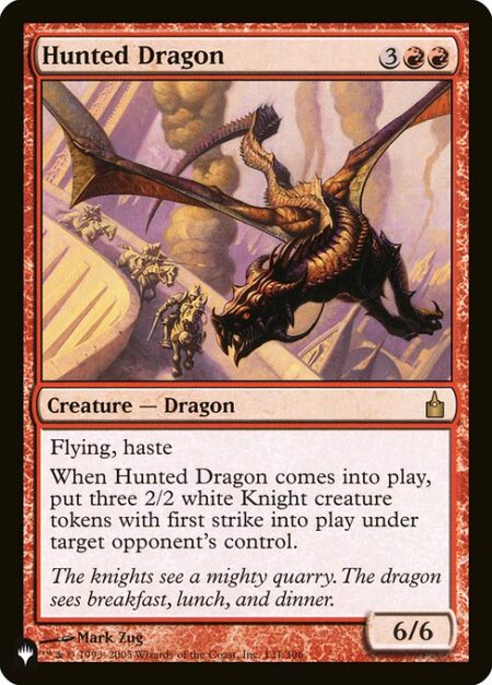 Hunted Dragon - Flying