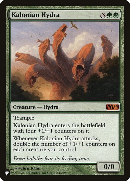 Kalonian Hydra - Trample