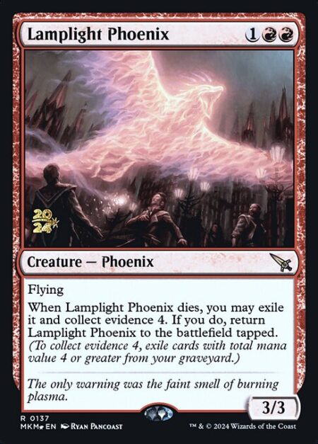 Lamplight Phoenix - Flying