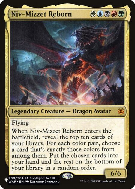 Niv-Mizzet Reborn - Flying