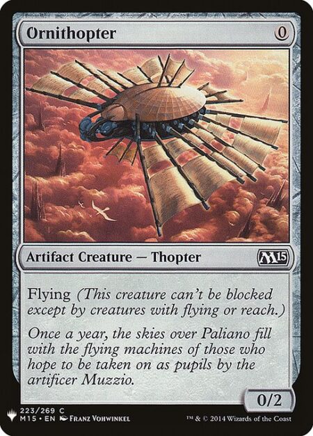 Ornithopter - Flying