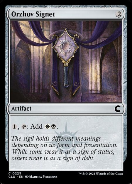 Orzhov Signet - {1}