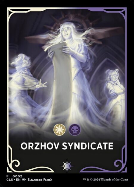 Orzhov Syndicate - (Theme colors: {W}{B})