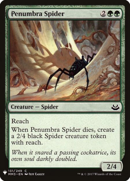 Penumbra Spider - Reach