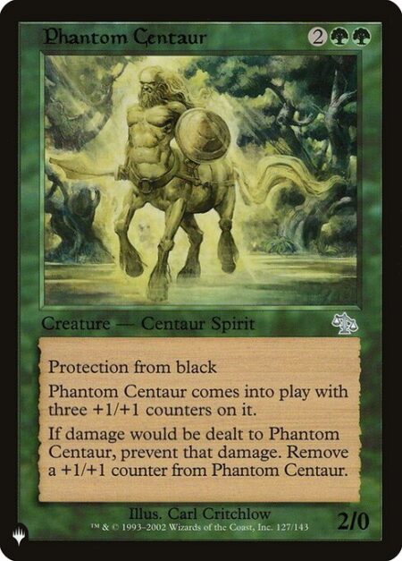 Phantom Centaur - Protection from black