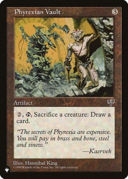 Phyrexian Vault - {2}