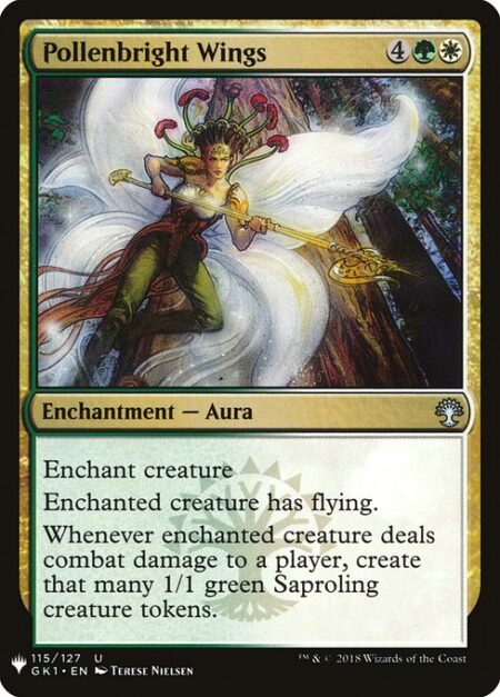 Pollenbright Wings - Enchant creature