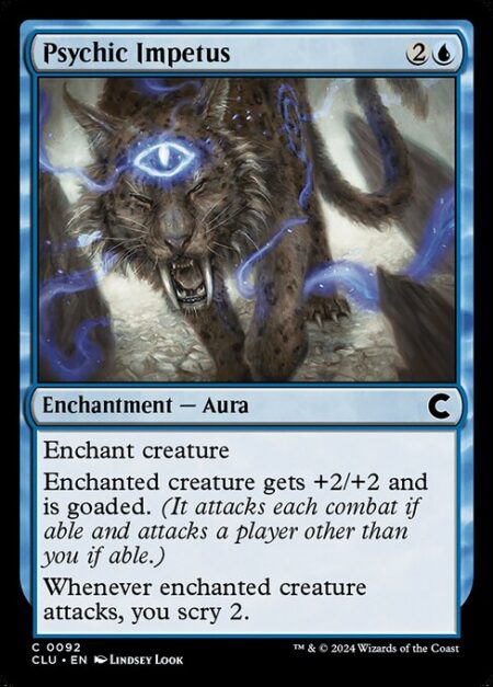 Psychic Impetus - Enchant creature