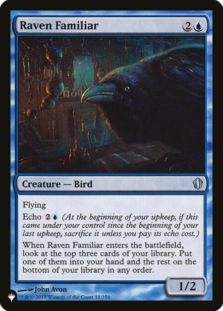 Raven Familiar - Flying